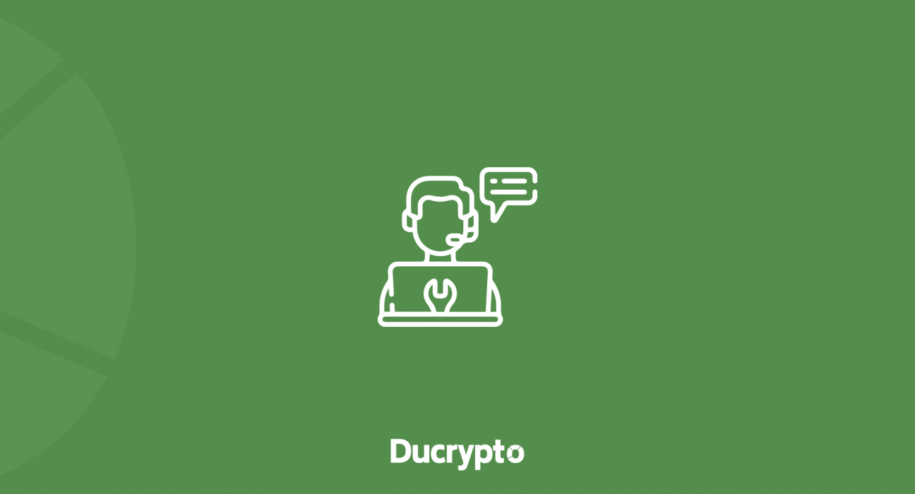 How To use ducrypto support?