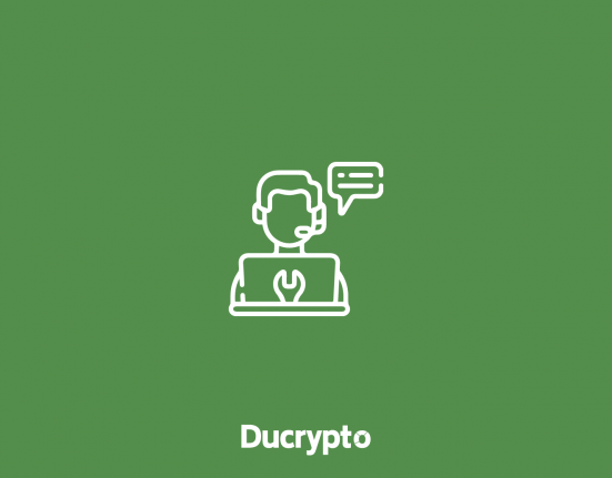 How To use ducrypto support?